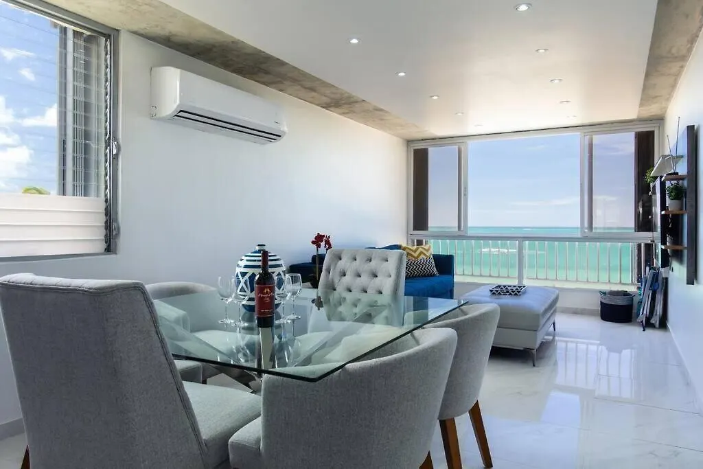 Apartament Esperanza Beach 2Bdr 2B Oceanfront Pool Parking San Juan